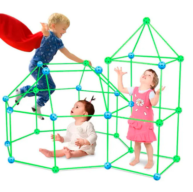 3D Конструктор палатка для детей Build Your Own Den