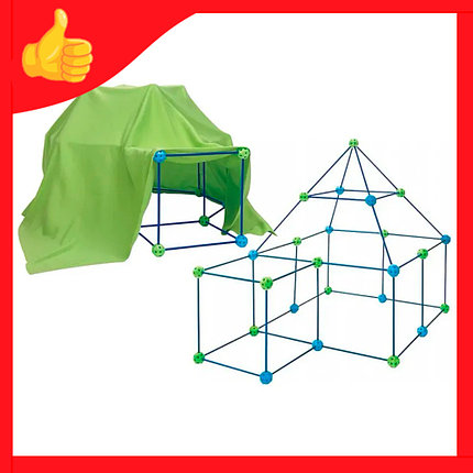 3D Конструктор палатка для детей Build Your Own Den, фото 2