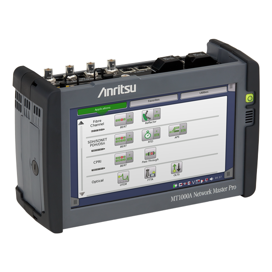Модульный анализатор транспортных сетей Anritsu MT1000A Network Master Pro - фото 2 - id-p172096298