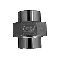 Американка c/c AISI304 DN15 (1/2"), (CF8), PN16 нержавеющая