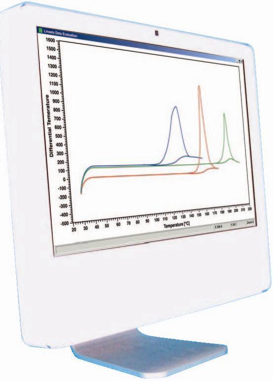 Программное обеспечение для термического анализатора Linseis - фото 1 - id-p172096755
