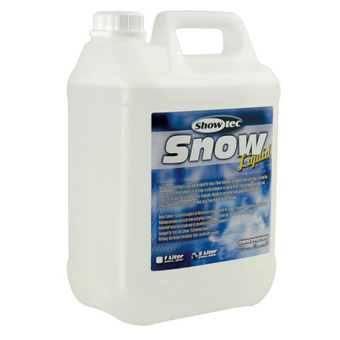 Снег/Пена жидкость Showtec Snow/Foam Liquid, 5 л - фото 1 - id-p172098134