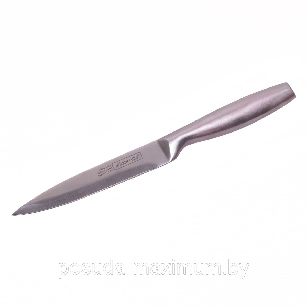 Нож кухонный из нержавеющей стали универсальный KAMILLE KM 5143
