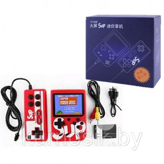 Игровая приставка Sup Game Box 400 в 1 с джойстиком (Цветной ЖК-экран) красная - фото 6 - id-p172115774