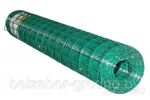 Сетка сварная оцинкованная с ПВХ полимерным покрытием  EUROPLAST 100*50 , D 2.2 мм высота 1,5*10 м