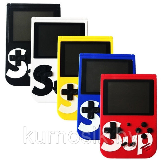 Игровая приставка Sup Game Box 400 в 1 с джойстиком (Цветной ЖК-экран) желтый - фото 5 - id-p172118611