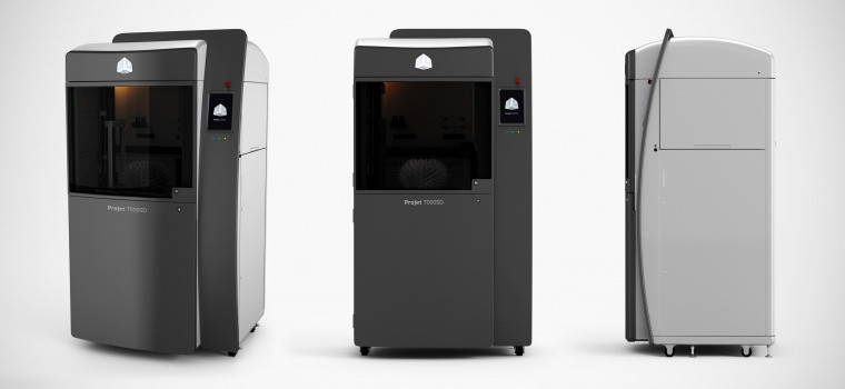 Профессиональный 3D принтер 3D Systems ProJet® 7000 SD - фото 2 - id-p172139805