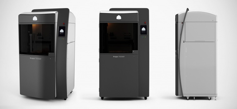 Профессиональный 3D принтер для медицины 3D Systems ProJet® 7000 MP - фото 2 - id-p172139815