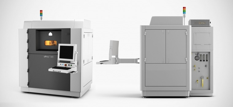 3D принтер производственного класса 3D Systems sPro 140 - фото 2 - id-p172139826