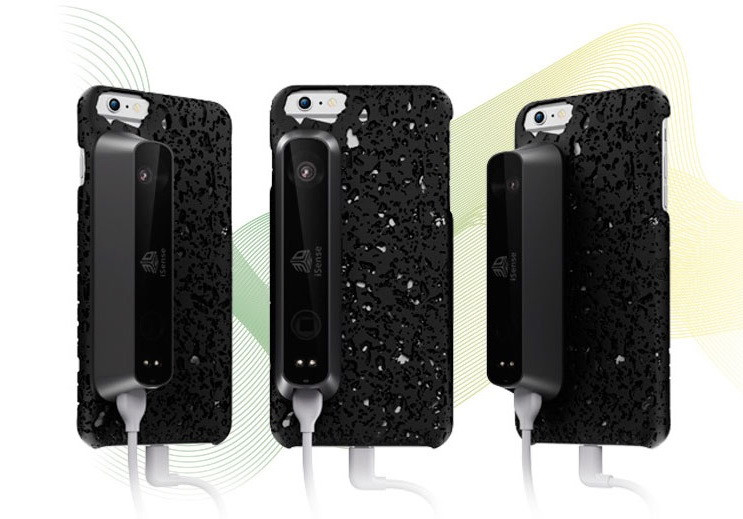 Компактный  3D сканер 3D Systems iSense™ для iPhone и iPad