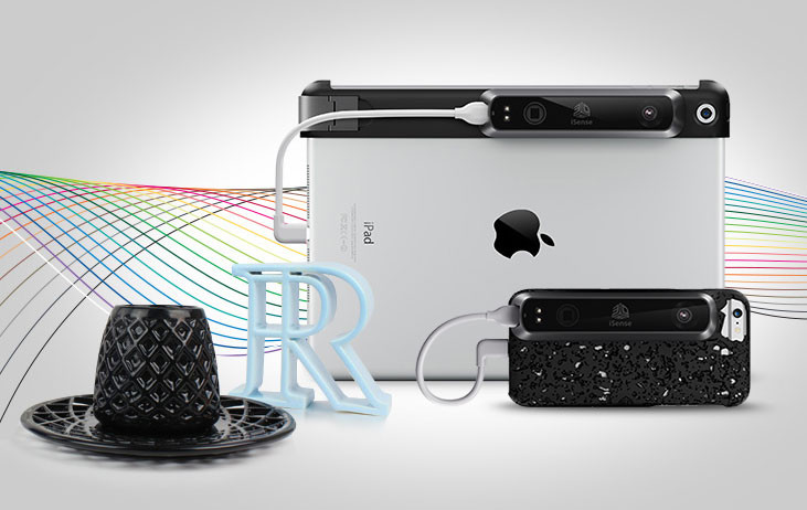 Компактный 3D сканер 3D Systems iSense для iPhone и iPad - фото 2 - id-p172139869