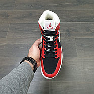 Кроссовки Air Jordan 1 High Gym Red Black, фото 3