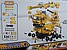 Конструктор с отверткой Play Smart Автомонтаж Подъемный кран 1395, 115 деталей, свет и звук, фото 2