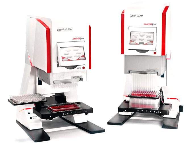 Полуавтоматическая система пипетирования (раскапыватель) Analytik Jena CyBio® SELMA - фото 1 - id-p172142642