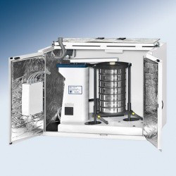 Просеивающая машина Haver Boecker TYLER Ro-Tap RX-30 CE со звукопоглощающим шкафом