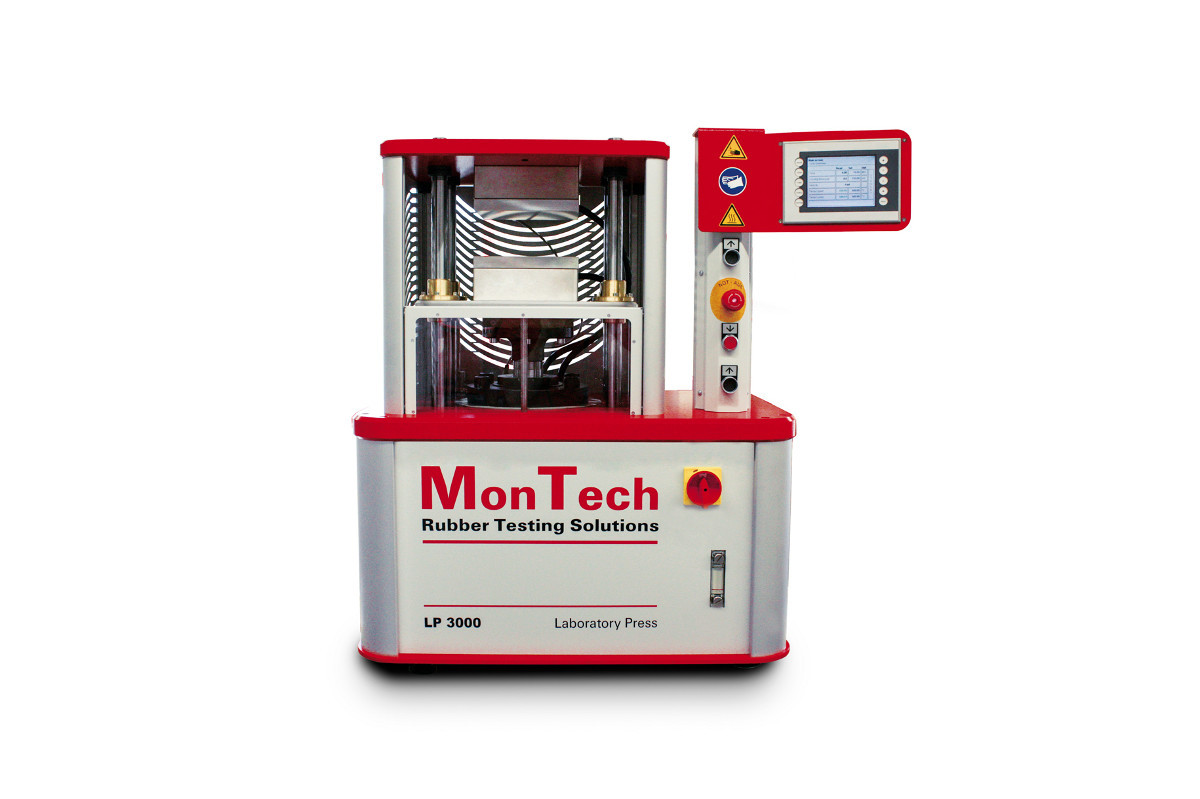 Малогабаритный лабораторный гидравлический пресс настольного типа MonTech LP 3000 200 KN - фото 1 - id-p172143825