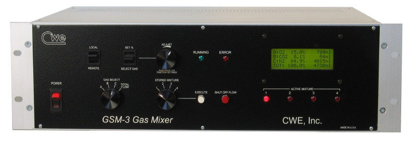 Программируемый смеситель газов CWE GSM-3 - фото 1 - id-p172143211
