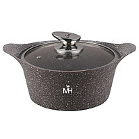 Кастрюля non-stick под мрамор «MercuryHaus», MC 1751 2,6 л