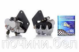 Суппорт тормозной (дисковый) 4T GY6 50-200 139QMB 152QMI 157QMJ  двухпоршневой (ухо влево) LIPAI