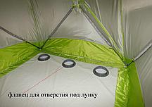 Пол для зимней палатки Лотос Куб 3 (210*210) с фланцами, арт. 4017