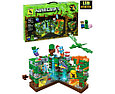 Конструктор RENZAIMA 679 Minecraft Майнкрафт "Битва в джунглях" 866 деталей, фото 2