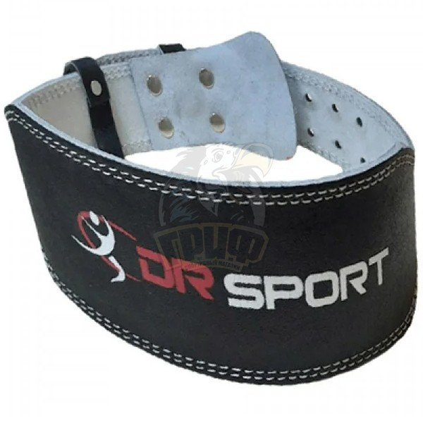 Пояс штангиста широкий DR Sport (черный) (арт. 2185) - фото 1 - id-p172166453