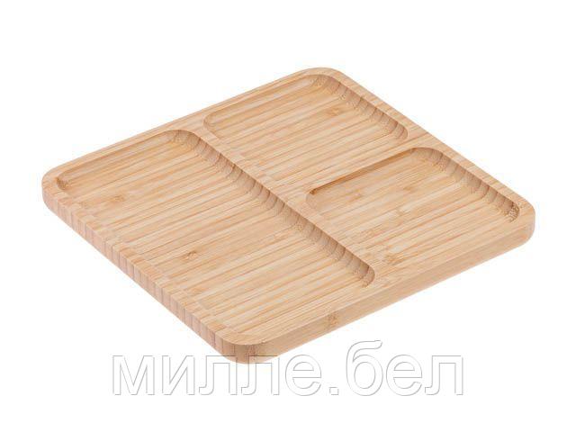 Менажница бамбуковая 22х22 см, BAMBOO, PERFECTO LINEA - фото 1 - id-p172073399