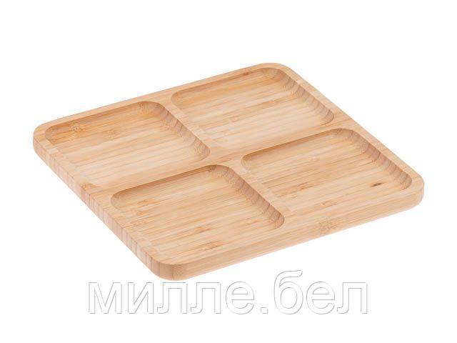 Менажница бамбуковая, 22х22 см, BAMBOO, PERFECTO LINEA - фото 1 - id-p172073400