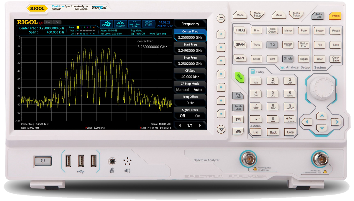RSA3045N Анализатор спектра реального времени Rigol - фото 1 - id-p168689278