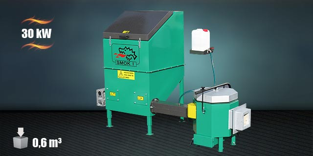 Автоматическая подача SMOK с керамической горелкой 30 кВт