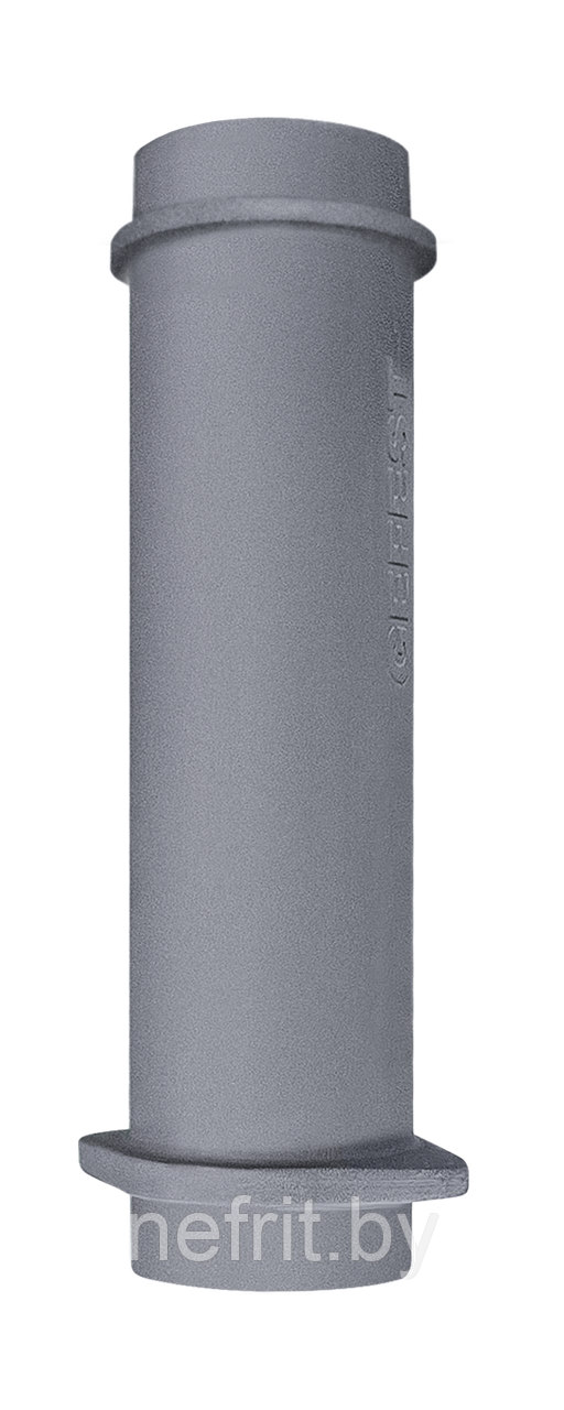 Чугунная ВЕРХНЯЯ труба для шибера 130/500мм