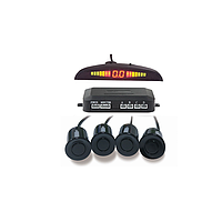 Парктроник для автомобиля Y-2618N04 (4 датчика 18мм, дисплей, черный) SHO-ME 2618-BK