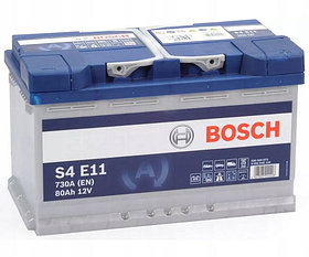 Автомобильный аккумулятор Bosch EFB S4 E11 580500080 0092S4E111 (80 А/ч)