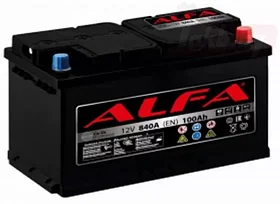 Автомобильный аккумулятор ALFA battery Hybrid L / AL 55.1 (55 А/ч)