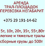 Аренда трал-площадки. Услуги трала грузоподъемностью 15-65 тонн. Низкорамник 2, фото 3