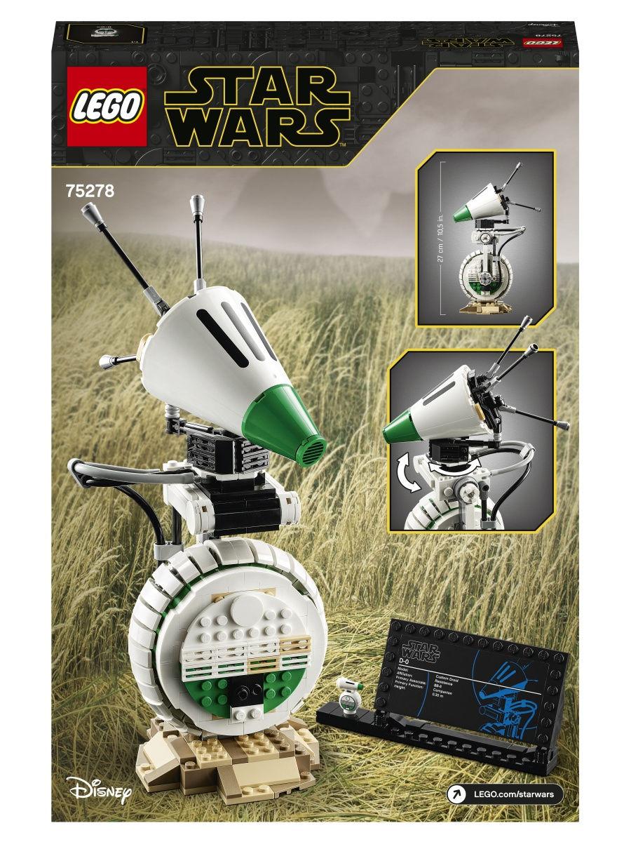 Конструктор Lego Star Wars 75278 Дроид D-O - фото 3 - id-p172237961