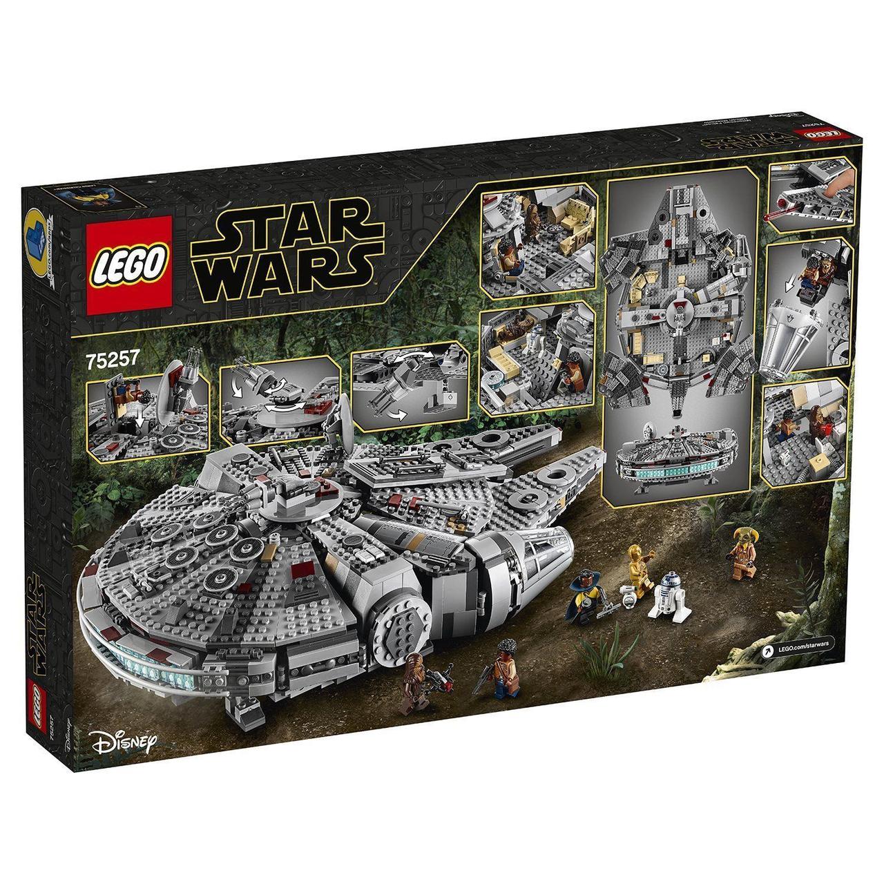 Конструктор Lego Star Wars 75257 Сокол Тысячелетия - фото 1 - id-p172238194