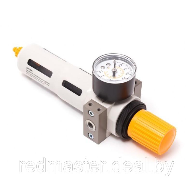 Фильтр-регулятор с индикатором давления для пневмосистемы 1/8" Partner YQFR2000-01 - фото 1 - id-p127240201
