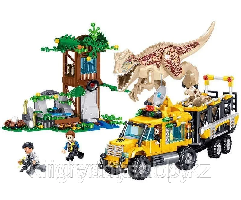 Конструктор Jurassic World Аналог лего LEGO 75929 похищение динозавра 582 деталей, арт QL1720 - фото 5 - id-p172053913