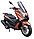 Скутер VENTO MAX Черно-коричневый матовый, фото 3