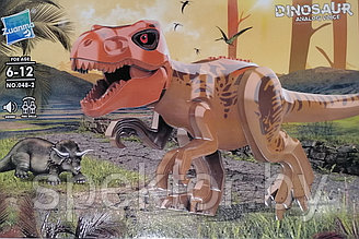 Звуковой конструктор Zuanma Dinosaur . динозавр со звуком