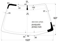 Стекло лобовое в клей chrysler sebring 2d coupe (95-00). Новое. Пр-во Китай XYG.