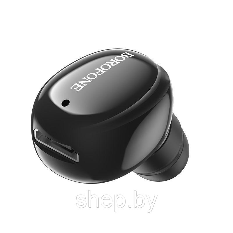Bluetooth-гарнитура BOROFONE BC34 mini, цвет: черный,белый - фото 4 - id-p172250087