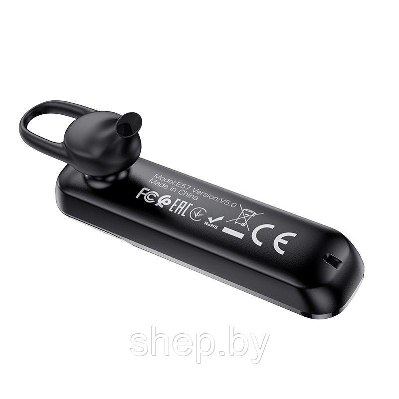 Bluetooth-гарнитура Hoco E57 цвет: черный,белый - фото 3 - id-p172250526
