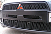 Воздуховоды EVO Style Вариант №1 на передний бампер Mitsubishi Lancer X 2007-н.в. (ABS пластик), фото 2
