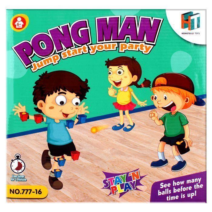 Игра "Pong man" Слови как можно больше мячиков до того, как время выйдет! - фото 1 - id-p172254194
