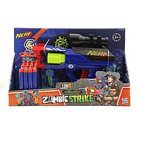 Детский бластер Nerf Zombie Strike, мягкие пули, JBY 085, Hasbro