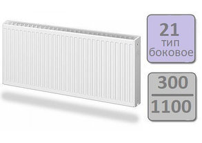Стальной панельный радиатор Lemax Compact тип 21-300 1100, фото 2