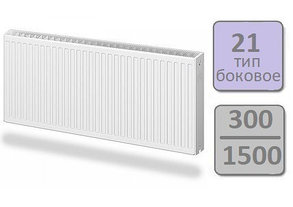 Стальной панельный радиатор Lemax Compact тип 21-300 1500, фото 2