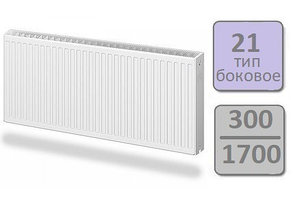 Стальной панельный радиатор Lemax Compact тип 21-300 1700, фото 2